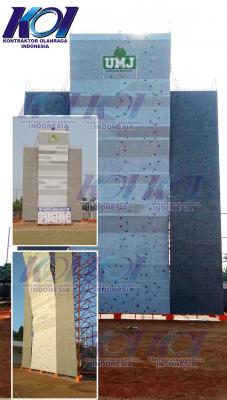 Pembuatan Pembangunan Wall Climbing Tipe Lead dan Speed di Universitas Muhammadiyah Jakarta Cireundeu Tangerang Selatan